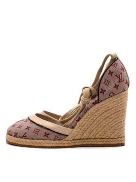 louis vuitton espadrilles wedges